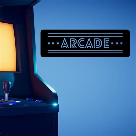 Arcade Sign, Metal Arcade Sign, Game Sign, Man Cave Decor, Game Room ...