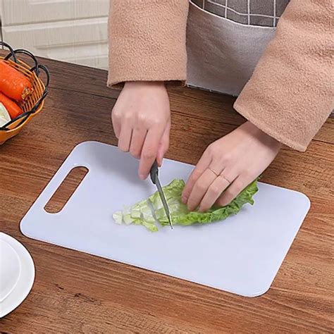 Plastic Cutting Board Anti Bacterium Chopping Board Food Slice Cut Chopping Block Household ...