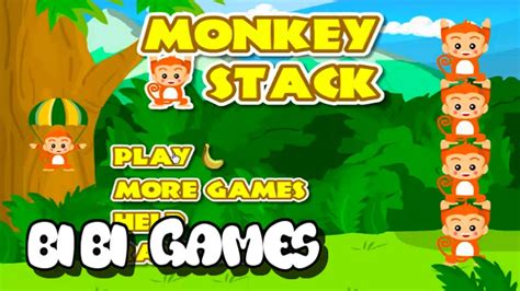 Monkey Stack | Monkey Game | Kids Games - YouTube