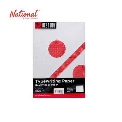 BEST BUY TYPEWRITING PAPER LONG 70GSM 50S