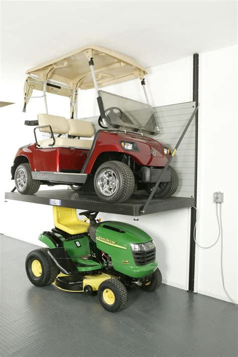 Motorcycle Garage Storage Lift - WoodWorking Projects & Plans