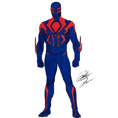 2099 Spider Man Drawings