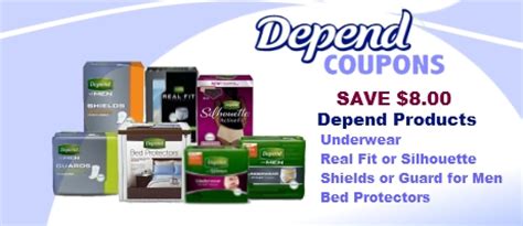 Coupon Network » Blog Archive » Depend coupons