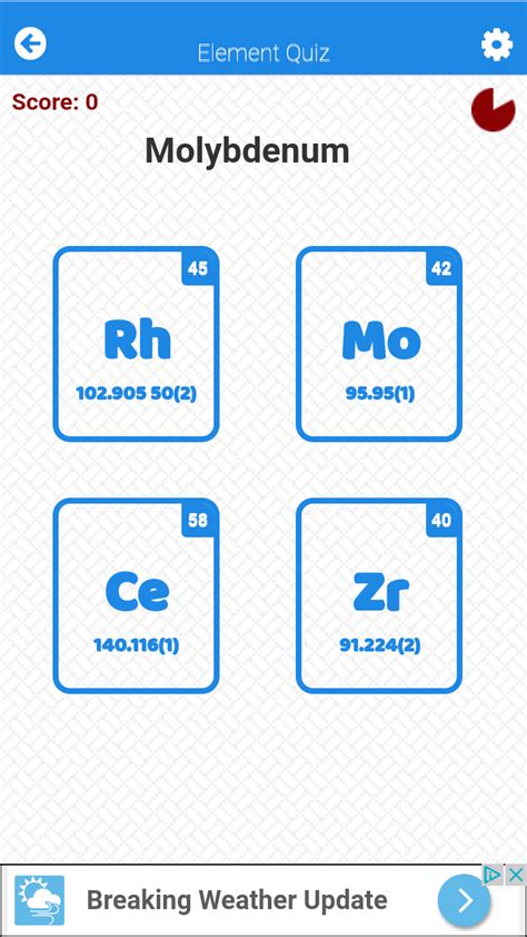 The Periodic Table Element Quiz:Amazon.in:Appstore for Android