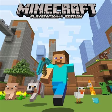 Minecraft: PlayStation 4 Edition - Minecraft Plastic Texture Pack PlayStation 4 Front Cover ...