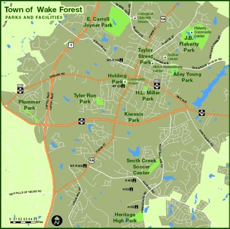 Exploring Wake Forest Nc Map: A Comprehensive Guide - World Map Colored Continents