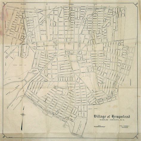 (NY.-Hempstead) Village of Hempstead – The Old Map Gallery