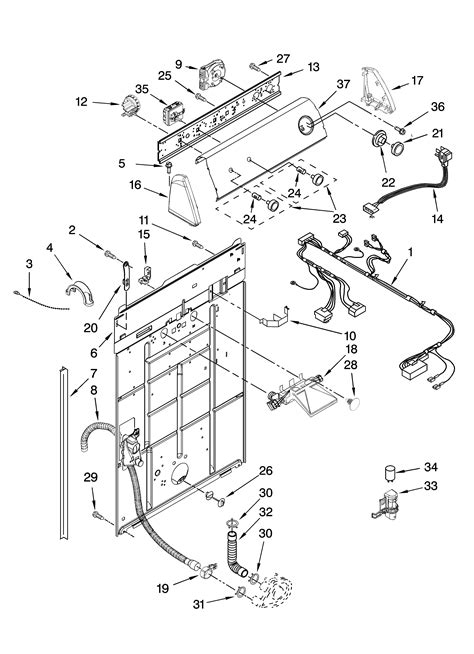 Admiral Washing Machine Parts Diagram | My Wiring DIagram