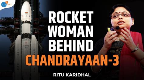 Lady Behind CHANDRAYAAN 3 Mission - Rocket Woman Of India | Ritu ...