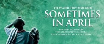 Sometimes in April Movie Guide by Erika Nardin | TpT