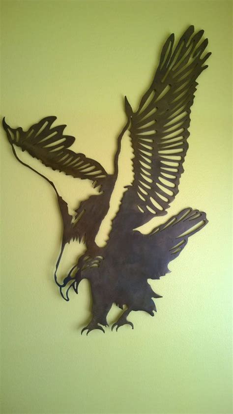 American Bald Eagle Silhouette Free Shipping by samsmetalworks | Eagle art, Eagle silhouette ...