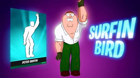 Peter Griffin EMOTE in Fortnite | Surfin' Bird - YouTube