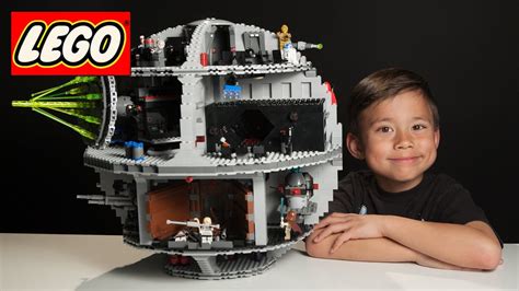 7-Year-Old Builds LEGO DEATH STAR in 3 minutes! - Time-lapse Build of LEGO Star Wars Set 10188 ...