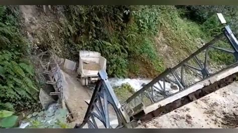 Arunachal: Steel bridge over Siang River bordering China collapses - arunachal-pradesh