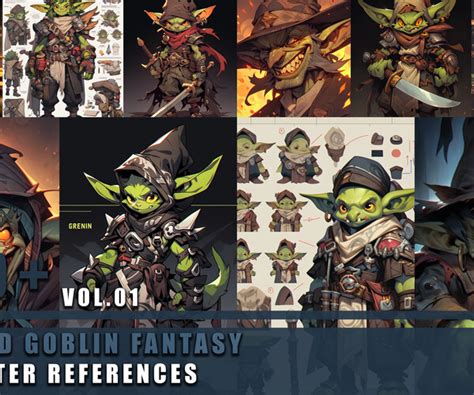 ArtStation - 230+ Stylized Goblin Fantasy - Character References Vol.01 ...