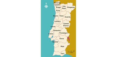 Portugal Map Including Regions Districts And Cities - vrogue.co