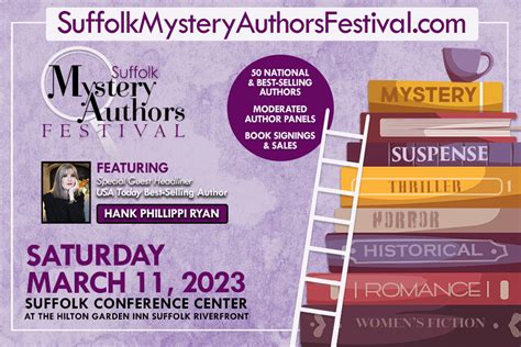 Suffolk Mystery Authors Festival 2023 | Visit Suffolk Virginia