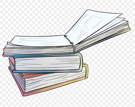 Stacked Books PNG Picture, Stacking Cartoon Books, Books, Stacking, Books Clipart PNG Image For ...