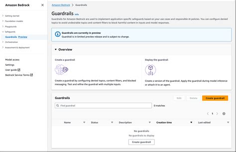 Guardrails for Amazon Bedrock helps implement safeguards customized to ...