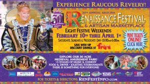 Arizona Renaissance Festival Discount Tickets - Brie Brie Blooms