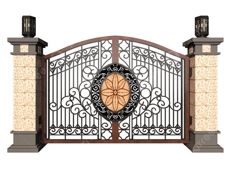 Luxury House Gate, House Gate, Luxury House, Gate PNG Transparent ...