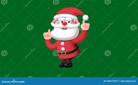 Santa High Resolution Green Screen Background Stock Footage - Video of ...