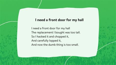 Limericks for Kids to Share in the Classroom