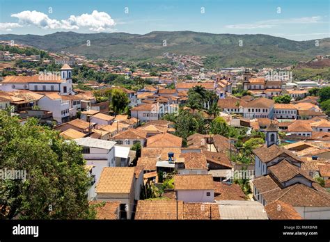 Colonial town Mariana in Minas Gerais, Brazil Stock Photo - Alamy