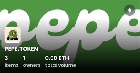 PEPE.TOKEN - Collection | OpenSea