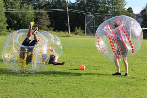 Bubble Soccer: more safety, weirder look - The Aquinian