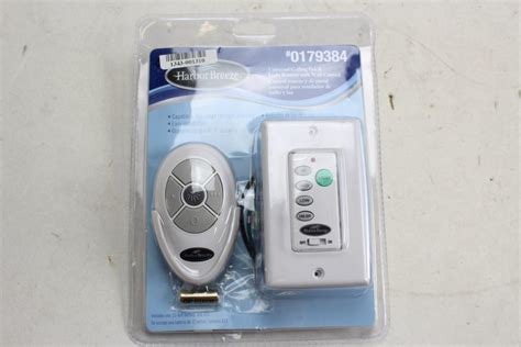 Harbor Breeze Universal Ceiling Fan Remote Control Light Wall Receiver | Property Room