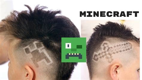 Minecraft Haircut - TheSalonGuy | Hair barber, Hair designs for boys, Boys haircuts with designs