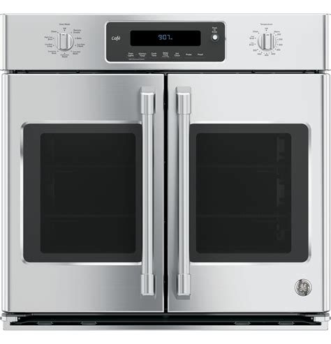 GE Café Series 30" Built-In French-Door Single Convection Wall Oven ...