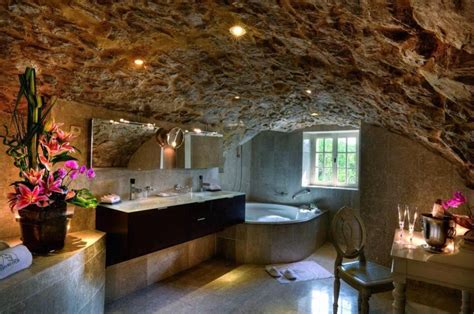 Exotic Cave Bathroom for our new basement! #Rightbathrightnow | Puppies ...