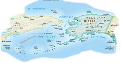 Attu Island Map