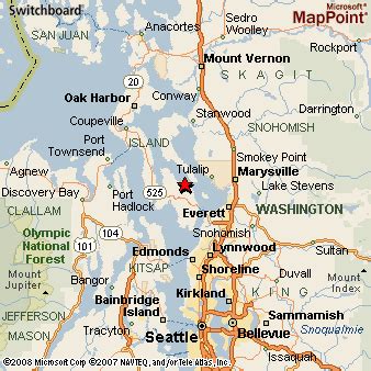 Langley, Washington Area Map & More