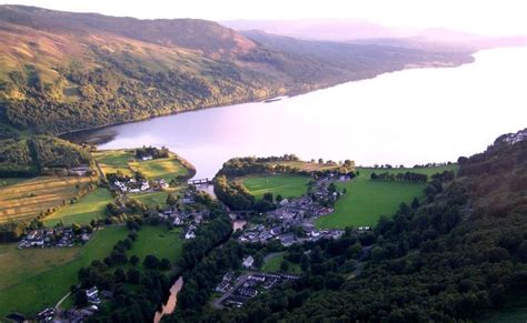 Photographs of the Village of Kinloch Rannoch in the Central Highlands of Scotland