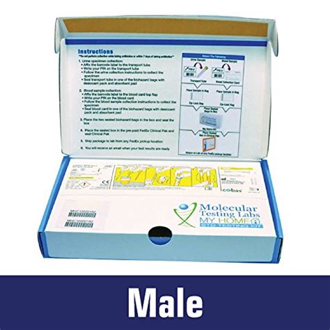 STD self testing home kit / Easy 4 Steps Private Test Kit / All 7 types ...