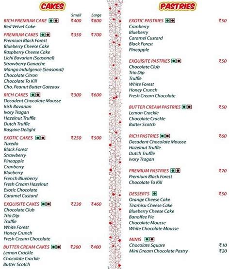 Merwans Cake Stop Menu, Menu for Merwans Cake Stop, Near Andheri West Station, Mumbai - Zomato