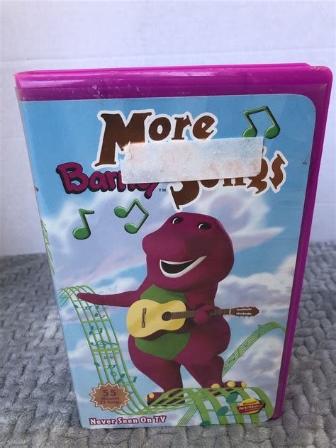 Barney: More Barney Songs (VHS, 1999) Clamshell 45986020413 | eBay