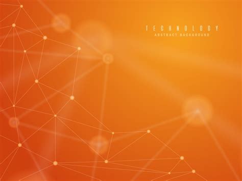 534 Background Orange Technology Images - MyWeb