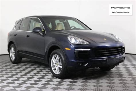 Buy used Porsche Cayenne at Herb Chambers Porsche