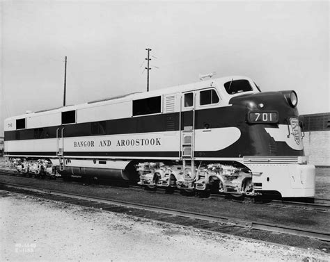 Bangor & Aroostook passenger trains