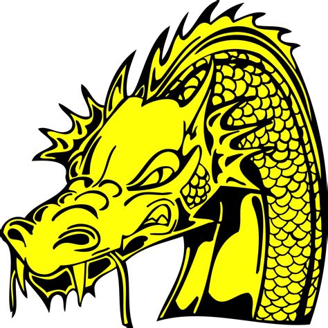 Yellow Dragon Head Free Stock Photo - Public Domain Pictures