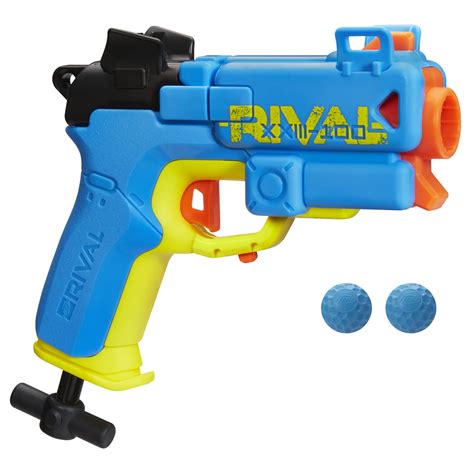 Nerf Rival Pilot XXIII-100 Blaster, 2 Nerf Rival Accu-Rounds, Break ...