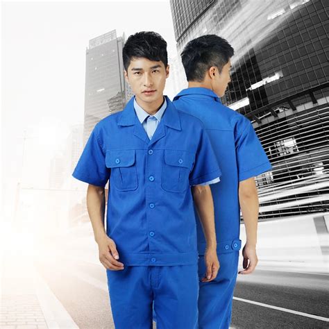 Custom Workwear Safety Uniform Sets Coveralls Working Uniform Workwear ...