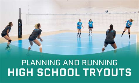 Volleyball Tryouts - Tips & Drills To Have a Successful Tryout