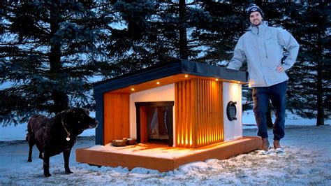 This Guy Built His Dog a Luxury Heated Dog House
