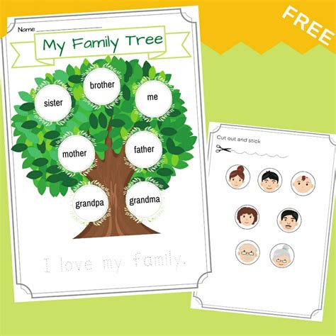 Simple Family Trees Worksheet