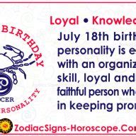 July 19 Zodiac – Full Horoscope Birthday Personality | ZSH